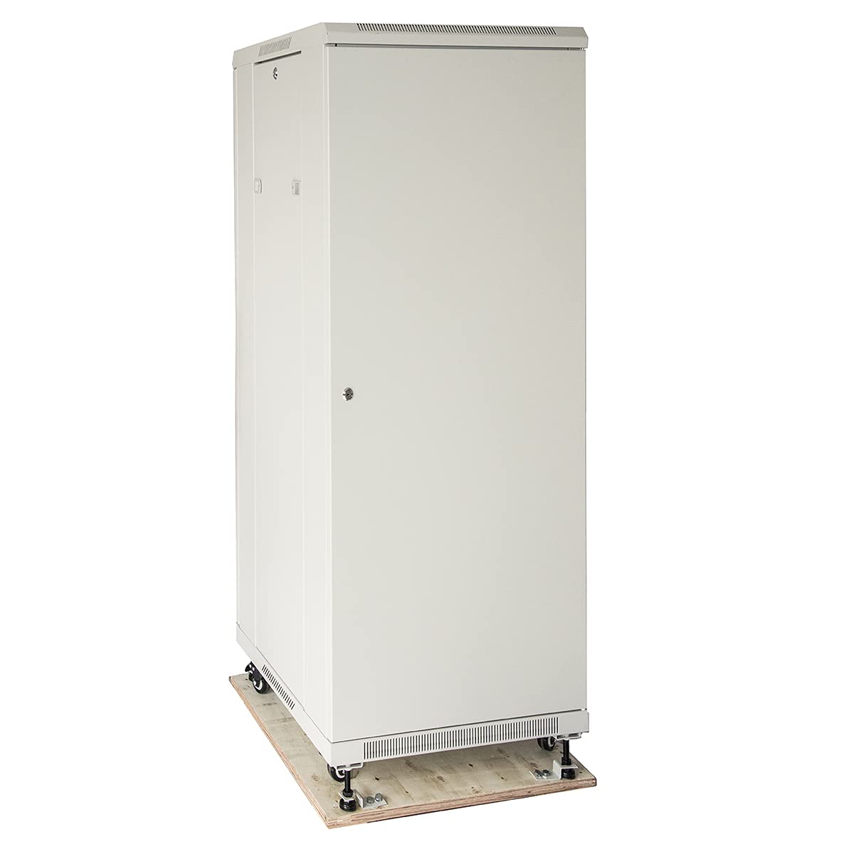 Szafka Rack 19" 42U (A) 2055, (L) 600, (P) 800 Kolor Szary Drzwi