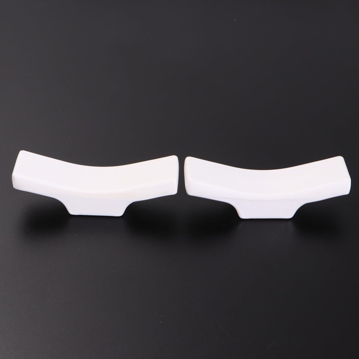 8pcs Resin Chopstick Holder White Chopstick Rest for Tableware