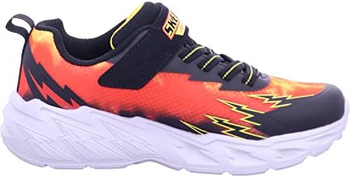 Skechers Kids Boy's Light Storm 2.0 Sneaker, Black/Red, 12 Little Kid | Image 5