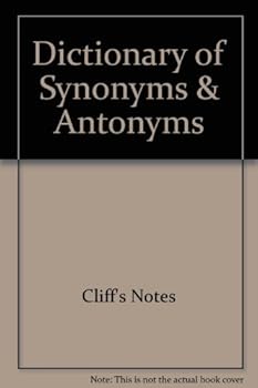 Paperback Dictionary of Synonyms & Antonyms Book