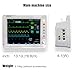 Veterinary Patient Monitor with ETCO2 Capability - 12.1'' Multiparameter Vet Patient Monitor for Dogs, Cats & Animals Use | ICU Machine ETCO2, ECG, SPO2/HR, NIBP, RESP, Temperature Monitoring