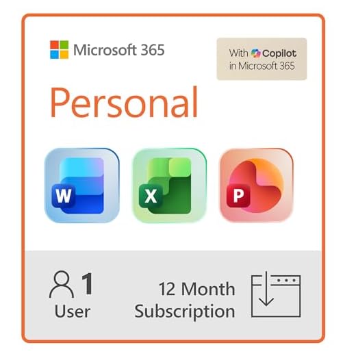 Microsoft 365 Personal | 12-Month Subscription, 1 person | Word, Excel, PowerPoint | 1TB OneDrive cloud storage | PC/Mac Instant Download | Activation Required