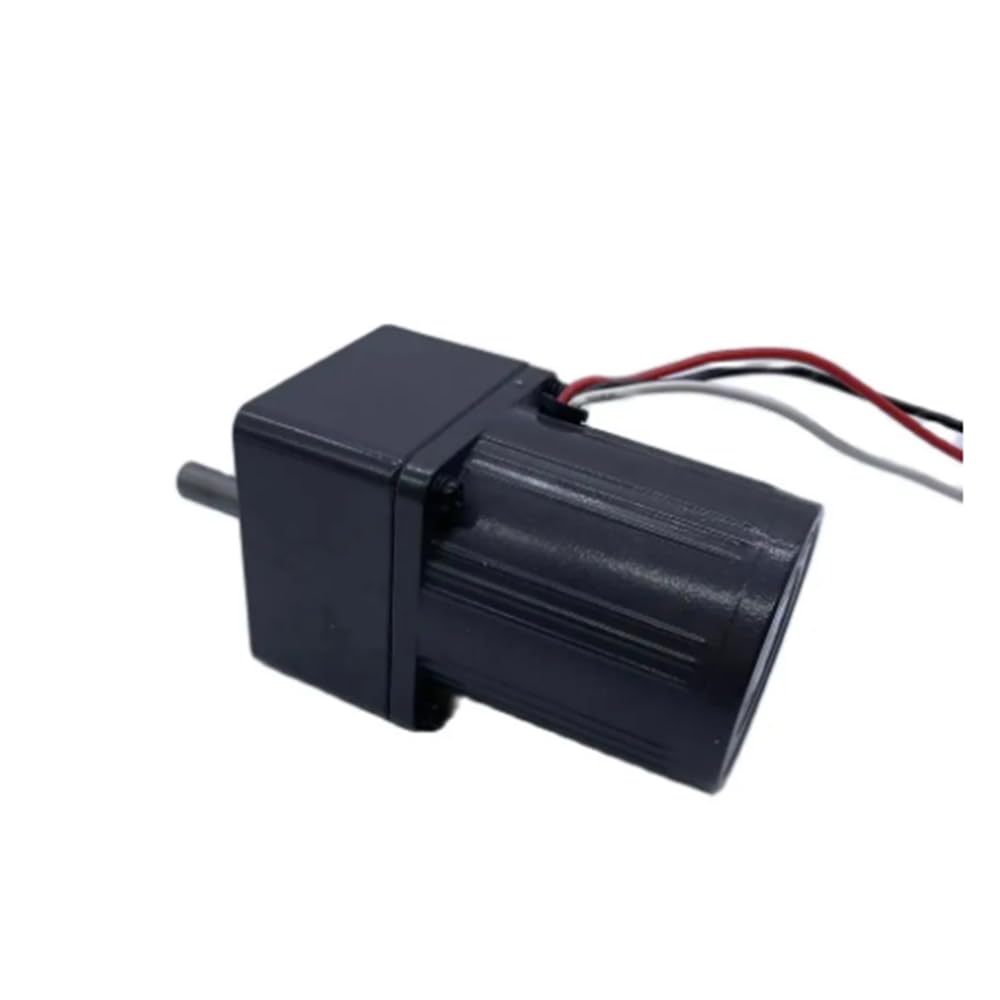 CALT LINIX - Motor de engranaje (230 V CA, 15 W, YN70-15-8, condensador monofásico, motor reversible para chimenea 70JB360G10, relación de reducción 1:360, diámetro del eje de salida 10 mm)
