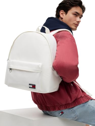 Image of Tommy Jeans Mens Essential Daily Dome Backpack, IVORY One Size