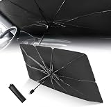JINGMU Ombrello Parasole Auto per Chery Dr 4.0 Dr 5.0 Dr 6.0 2020-2024, Parasole Auto Parabrezza Interno, Parasole Cruscotto, Parasole Anteriore Pieghevole per Auto e SUV