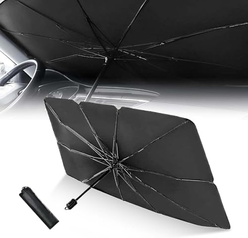 Protector solar coche Zeekr X evita interiores sofocantes con parasol paraguas 2