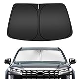 ARISMOTOR Windshield Sun Shade for Hyun-dai Palisade 2020-2025 2026, Custom Fit Foldable Front Window Sunshade Sun Visor Protector, Block UV Rays Keep Your Car Cooler