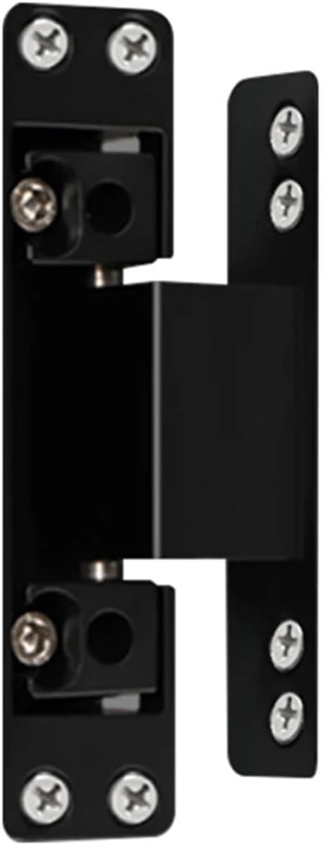 1PC Concealed Door Hinge Zinc Alloy 110° Adjustable Hinge Door Hinge Heavy Duty Hinges(Black)