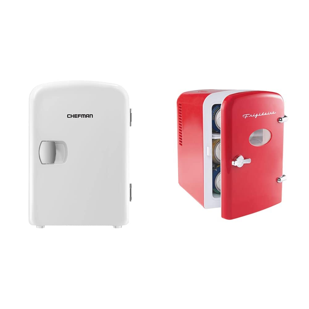 chefman mini portable compact personal fridge