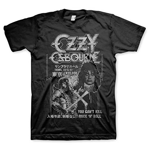 Amazon.com: Ozzy Osbourne Men's Executioner Japan Logo T