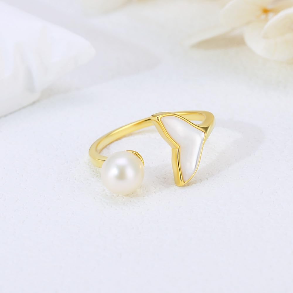Sterling Silver/Gold Plated Mermaid Tail Ring Mounting for Women