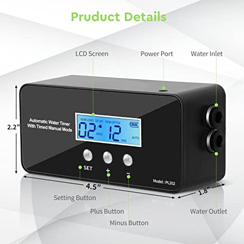 Moistenland Reptile Humidifier, Reptile Mister for Reptile Terrariums, Reptile Misting System with Adjustable Spray… - Image 8