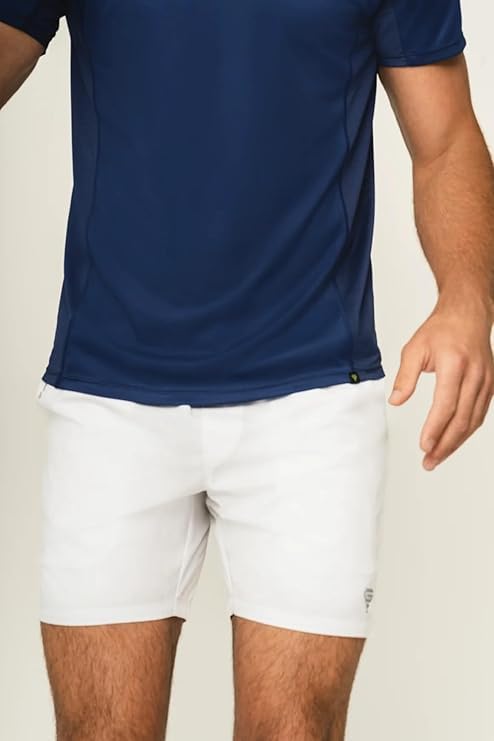Men’s Signature Performance Tee, 4-Way Stretch with Cooling Mesh, Sweat & Moisture-Wicking Fabric for Tennis, Padel &Training - Image 2