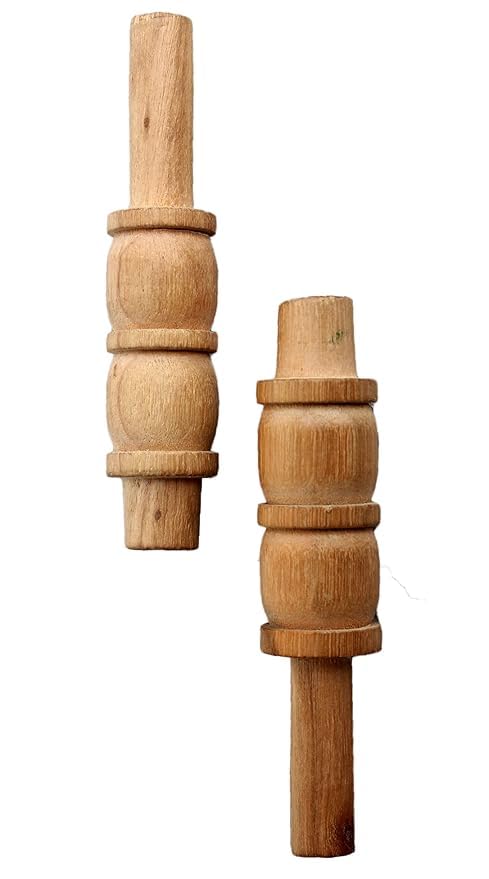 Wooden Cricket Stump Bails Set | Lightweight and Durable | Pack of 2 (1 Pair) | Ideal for Indoor & Outdoor Cricket | Quality Cricket Accessories for Enthusiasts-image-41
