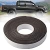 Truck Cap Seal Rubber 25FT for Truck Cap 200 lbs or Less, EPDM Rubber, Canopy Seal, Camper Shell Seal (2 W x .200 H x 25' L)