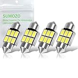 ◆Luz LED súper brillante de alta calidad: paquete de 4, cada bombilla utiliza chipsets SMD súper brillantes de 6 x 5730. Controlador de canbus integrado para evitar errores en la mayoría de los coches. Sin polaridad, sin parpadeo.