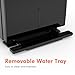 TASALON 8L Towel Warmer Hot Cabinet Box, Aluminum Inner Chamber, Removable Tray, Fast Heating for Beauty Spa Salon Massage - Black