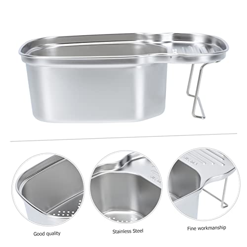 Colador de malla para fregadero de acero inoxidable miniatura 5