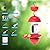 Hummingbird Feeder with Camera, Smart Humming Bird Feeder Camera Solar Powered, AI Identify and Instant Notifications, 2K Live View, Auto Record Video, Ant and Bee Proof,Ideal Gift for Bird Lovers
