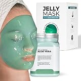 BRÜUN Jelly Mask Jar Aloe Vera Peel-Off Face Care Rubber Mask | 23 fl oz Skin Care Moisturizing Gel