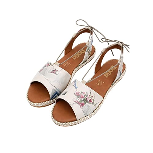 Sandales PAPERFLOWER en cuir confortables pour femme