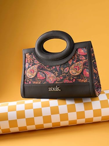 Image of ZOUK Zoe Sling Bag | Stylish Women's Crossbody Bags | Purse | Detachable Strap | Water-Resistant | Trendy Girls Side Bag | Compact & Chic