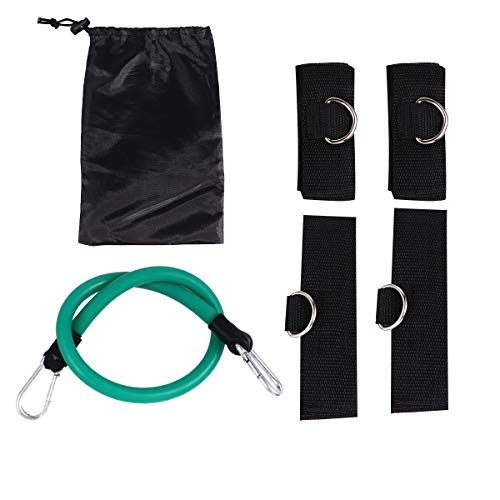 Abaodam Corda de puxar, corda de puxar, voleibol, correia, acessórios para academia