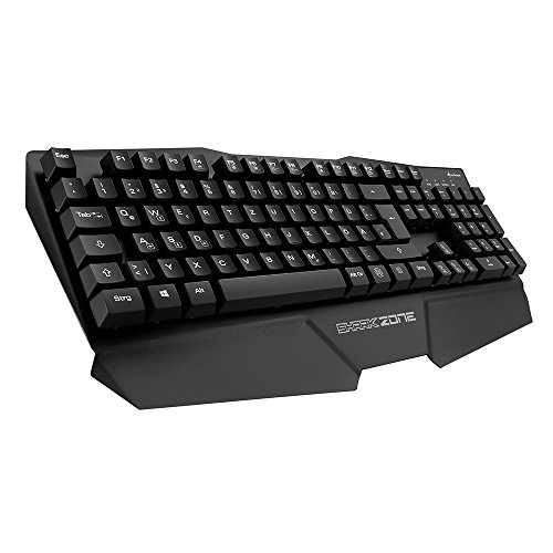 Preisvergleich Produktbild Sharkoon SHARK ZONE K15 Gaming Tastatur (aus Metall) schwarz