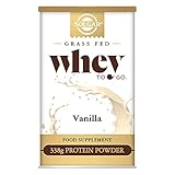 Solgar Whey To Go Protein Powder, Natural Vanilla Flavor, 12 Ounce