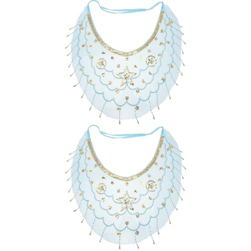 Masque de bal bleu ciel en polyester pour illuminer vos soirées de gala et fêtes d'anniversaire