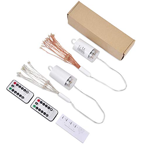 Luci Fatate Natalizie LED Fuochi d'Artificio Luci