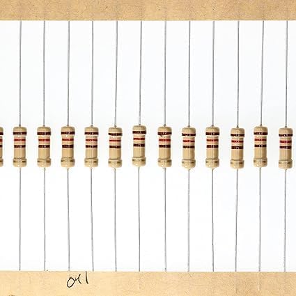 Rahul Electronics Carbon Film Resistor 1/2 watt Tolerance 5% - Pack of 20pcs (120 Ohms)