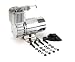 VIAIR 10016 100C Chrome Compressor Kit with Omega Style Mounting Bracket