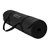 Gaiam Essentials 2/5 Thick (10mm) Yoga & Pilates, Fitness & Exercise Mat with Easy-Cinch Carrier Strap Cusion Support For Fitness and Gym Workouts