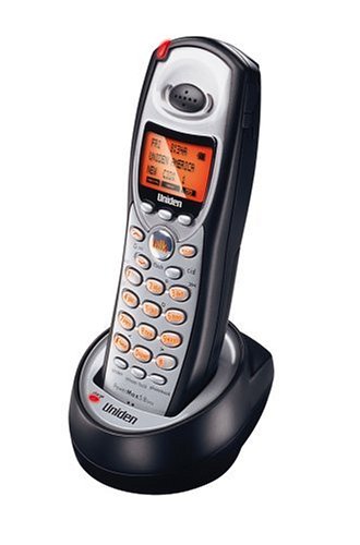 Uniden TCX805 Accessory Handset For One- or Two-Line Systems (Silver/Black)