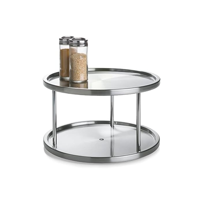 Buy Lovotex 2 Tier Lazy Susan Stainless Steel 360 Degree Turntable