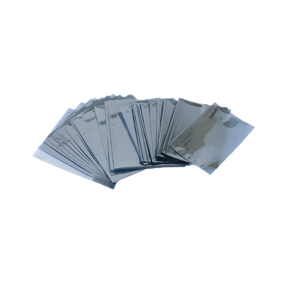 Sac ESD antistatique 20x35cm lot de 100 sachets plats semi-transparents gris