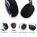 Xklmb 3 Pairs Stretchable Fabric Headphone Covers/Washable Sanitary Ear pad,Earcup Earpad Covers Fit Most On Ear Headphones 8-11cm(3.14