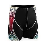 Montoj, Weihnachten, bunte Glitzerpartikel, Reithose, Radfahren, Leggings, Surfen Gr. 27-32, 1