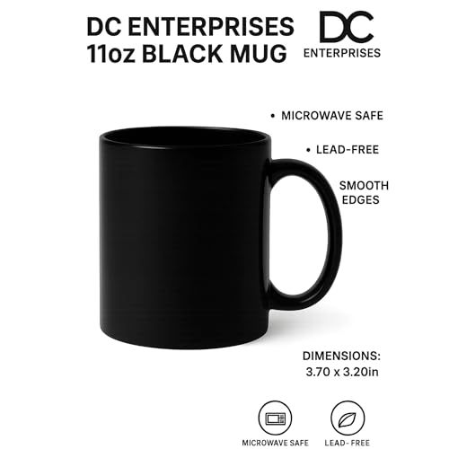 DC ENTERPRISES F1 Racing Ceramic Coffee Mug 350ml Black - Image 4