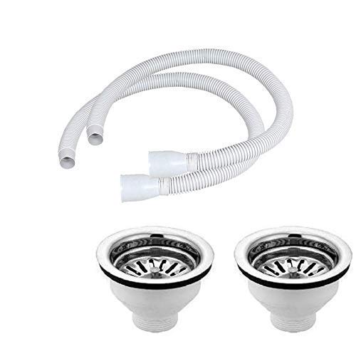 Buy Swastik 2pc PVC Wash Basin & Kitchen Sink PVC Waste Pipe with Combo