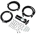 26PCS Air Conditioning Hose and Fitting Kit Includes 6.5ft #6#8#10 AC Hoses Universal AC Receiver Drier Weonefit