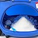 Paragon - Manufactured Fun Cooler Snow Cone Machine for Professional Concessionaires Requiring Commercial Heavy Duty Snow Cone Equipment 1/3 Horse Power 792 Watts, Blue, (6133410)