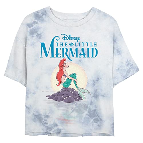T-Shirt Femme Disney Mermaid Colors Comp_XX en coton doux pour un look décontracté unique