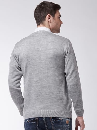 Image of Pivl Men's Winter V Neck Solid Sweaters ||Winterwear||