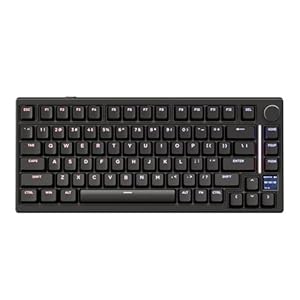 TK75HE V2 75% Rapid Trigger Wired Mechanische Tastatur mit TFT Bildschirm, 8KHz Polling Rate 0.01mm RT Accuracy, Snap Tap, Hall Effekt Magnetschalter Tastatur (Schwarz-V2 Magnetic Phoenix)