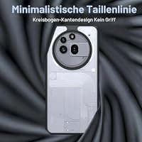 Tieeyivv Hülle für Nothing Phone 3a Pro Case mit 2 Stücks Schutzfolie für Panzerglas Displayschutzfolie, Matte Handyhülle [Kamera Schutz] [Weiche Innenschicht] Anti-Scratch Schutzhülle – Ansicht 3