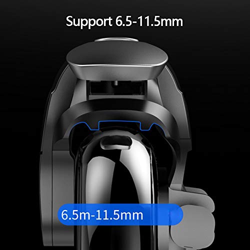 DishyKooker Game Trigger Controller Black Plastic Winner Winner Chicken Dinner For Mobile Phone Quic