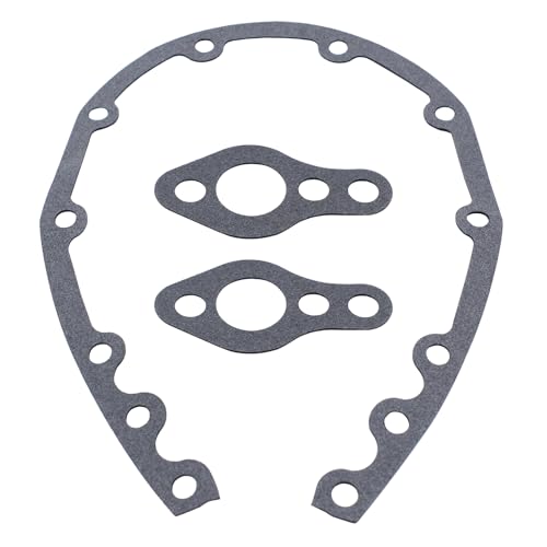 YUCHENSHLP SBC Timing Chain Cover Gasket for Chevy 283-400
