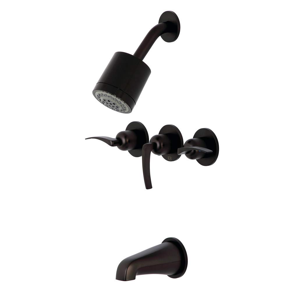 Robinet Centurion Kingston KBX8135EFL en bronze huilé pour une salle de bain de luxe